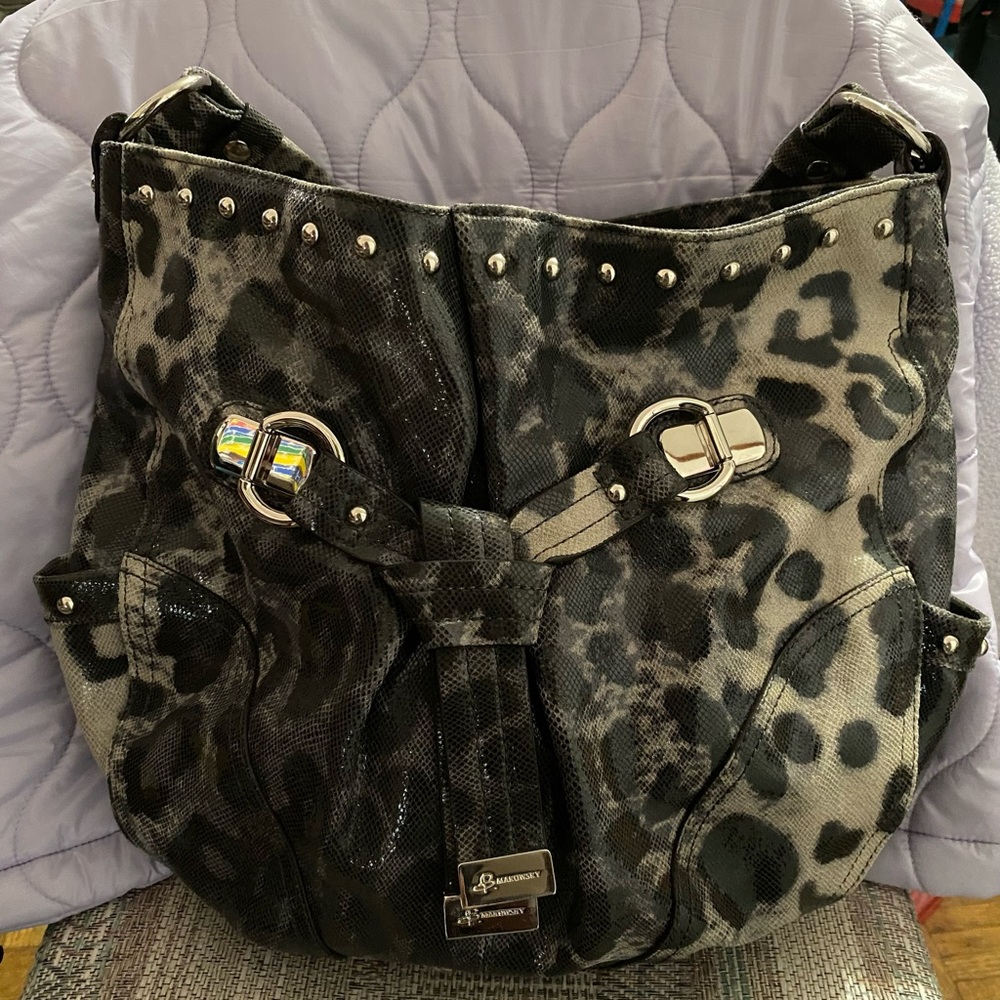 B Makowsky shoulder bag